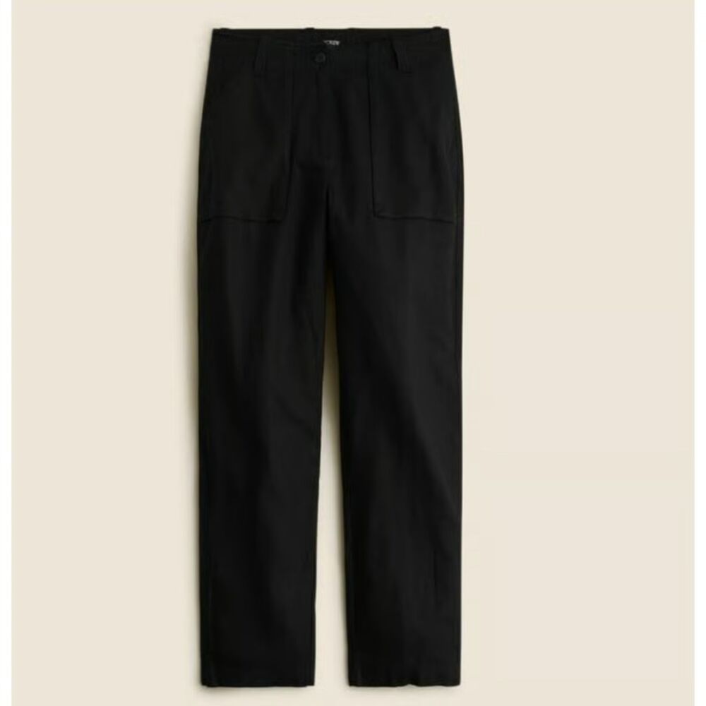 J. Crew Seaside Utility Cargo Pant - Black 4